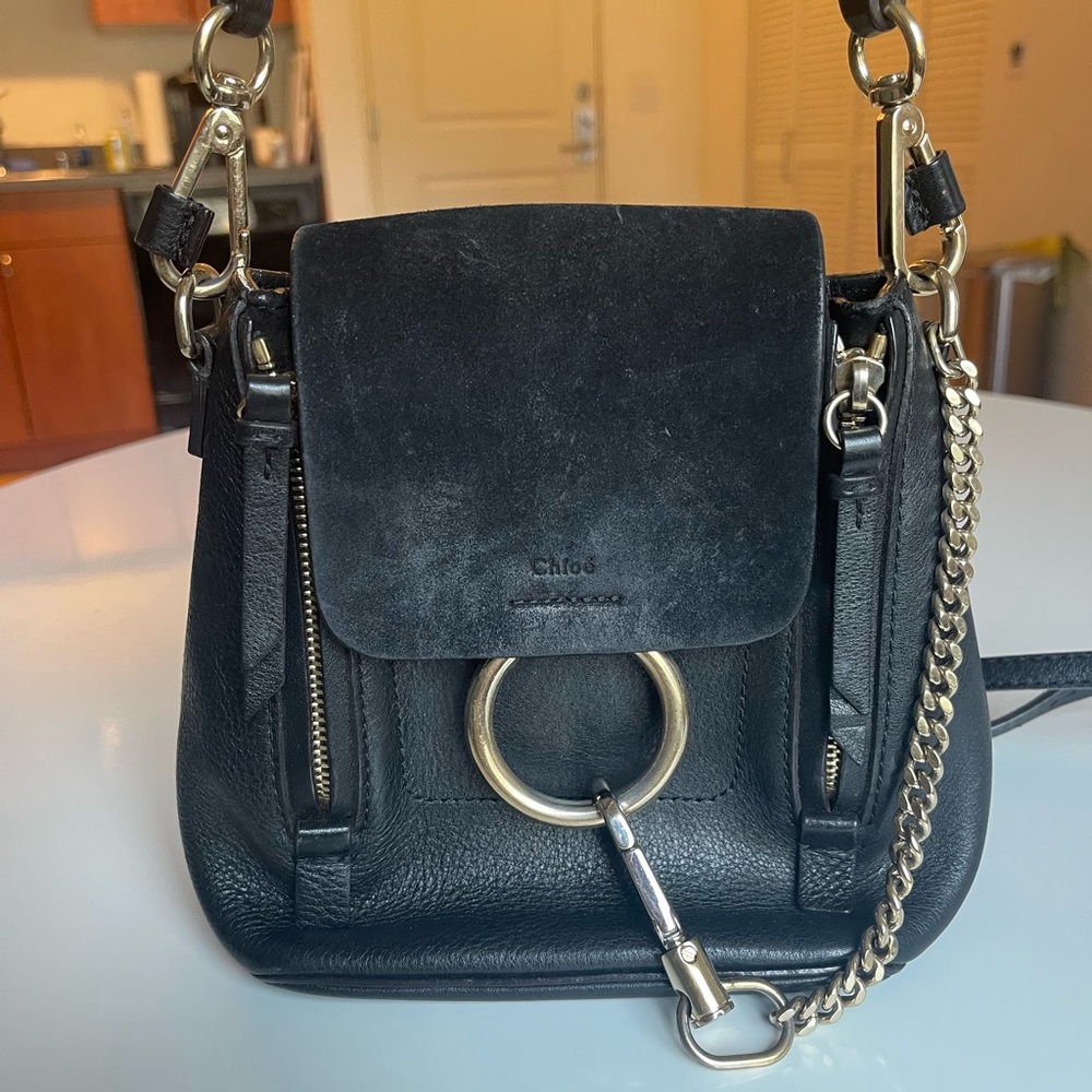 Chloe mini Faye Convertible Backpack